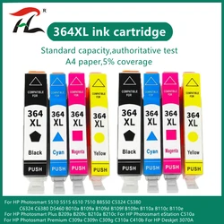 Printer ink cartridge for HP364XL HP 364 XL 364XL for HP Photosmart 5510 5515 6510 B010a B109a B209a Deskjet 3070A HP364