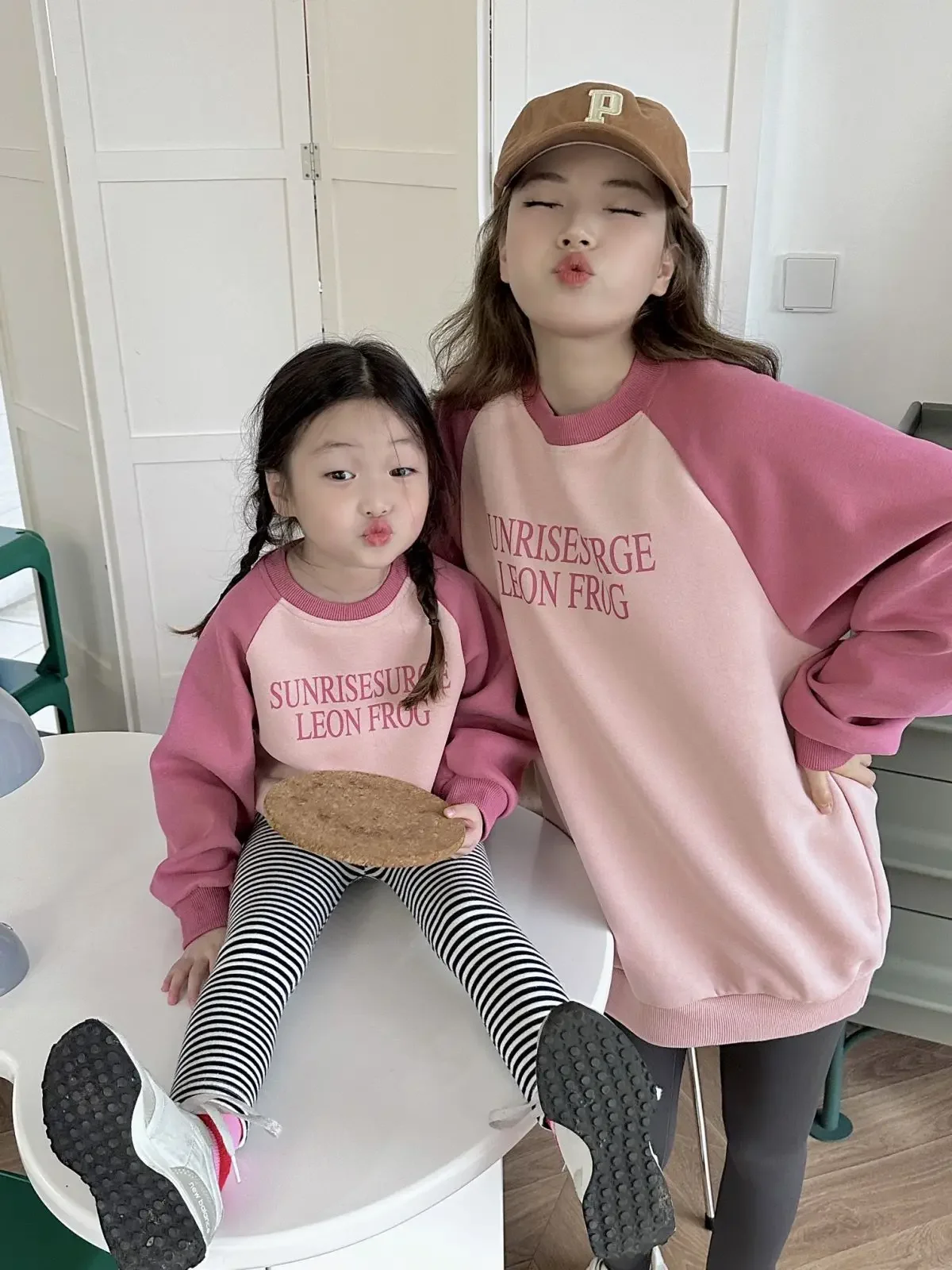 Family Matching Outfits Autumn 2023 Family Look Mother Kids Tops Mommy And Me Clothes Mother Daughter Sweatshirt Mom Son Hoodies