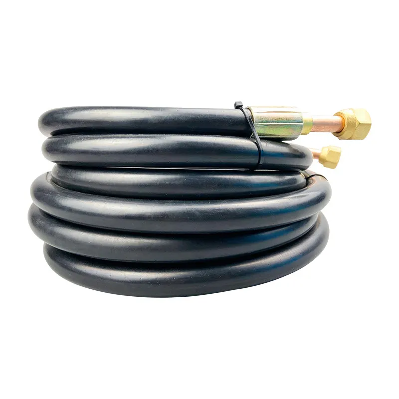 2M R410 Refrigerant Resistant AC Connection Hose for Home Air Conditioner Cooling Heating High Pressure Service Parking Test