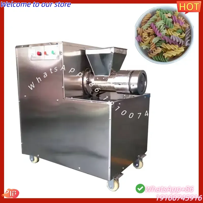 2026Hot 150KG/H High Efficiency Automatic Macaroni Spaghetti Maker Machine Pasta Extruder Making Machine for Sale