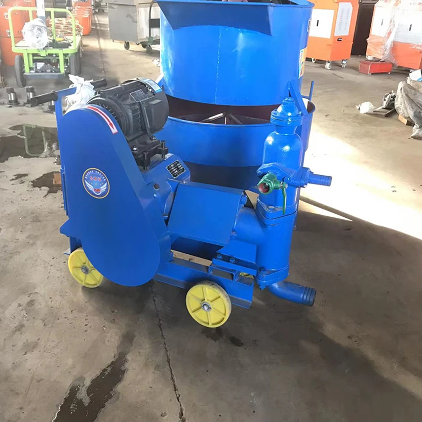 Small Mortar Mixer Portable Mini Concrete Cement Mixing Grouting Machine Construction Equipment