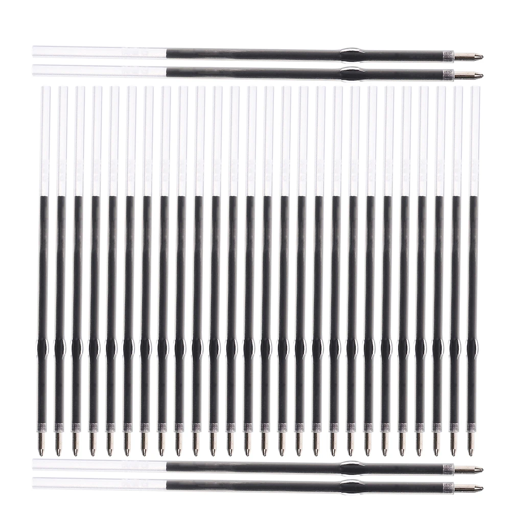 

400Pcs Ballpoint Pen Refills Black Ink 0.7mm Smooth Writing Replacement Core for Office School Stationery Fountain Pen Refills
