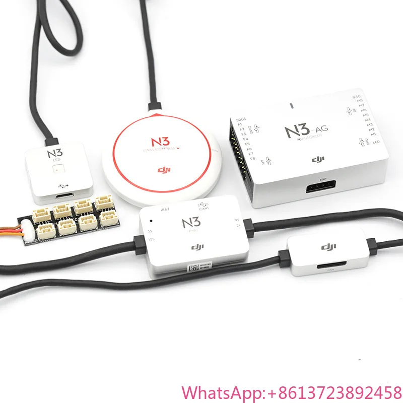 

For DJI N3 AG Flight Controller for Agriculture Drone GPS LED PMU Dual IMU UAV RC Plane Plastic Remote Control Battery-Powered