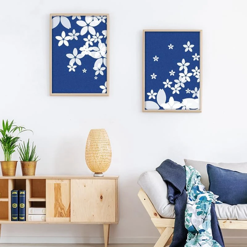 Kit de papel de cianotipo de fibra Natural, papel de dibujo Solar, papel de impresión Natural para niños y adultos, manualidades artísticas, 30 hojas