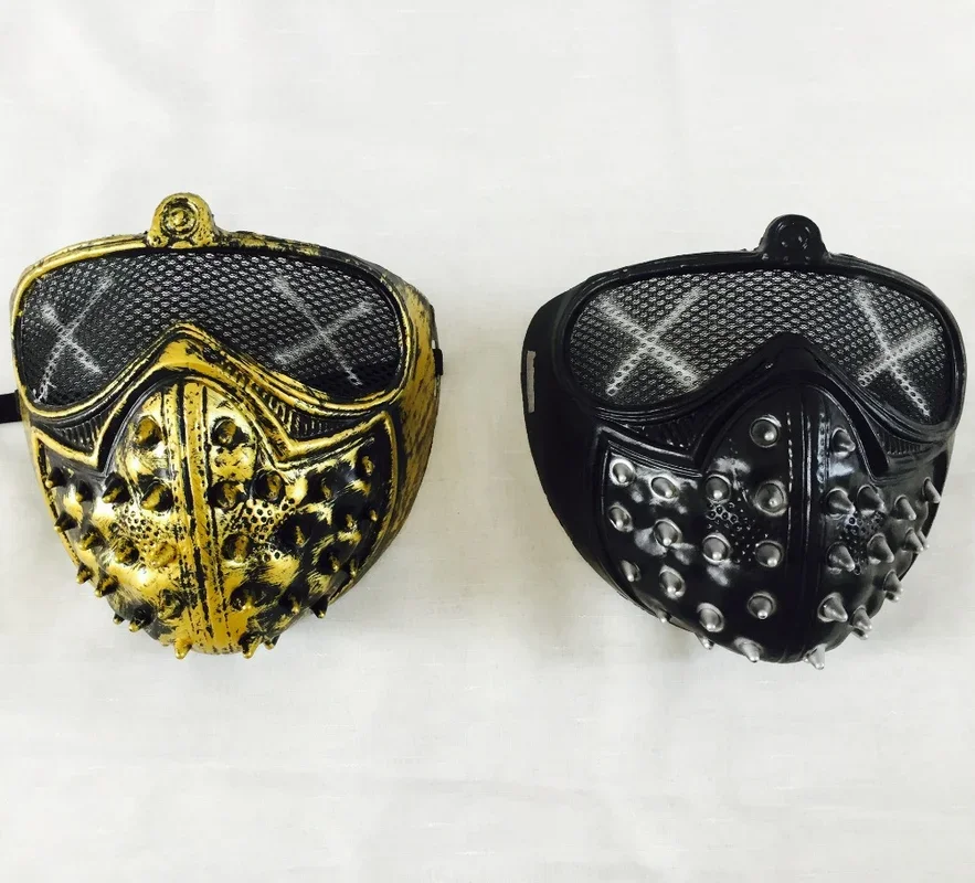 Watch Dogs Marcus Holloway Wrench Masker PVC Volwassen Mannen Cosplay Prop Kostuum Halve Helm Halloween Watch Dogs 2 Cosplay Masker