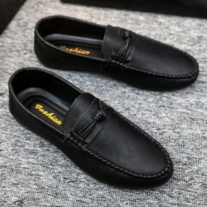 Men\'s Shoes 2024 Mens Moccasins Comfortable Slip-on Driving Shoes Fashion Men Casual Shoes Summer Versatile Zapatos Para Hombres