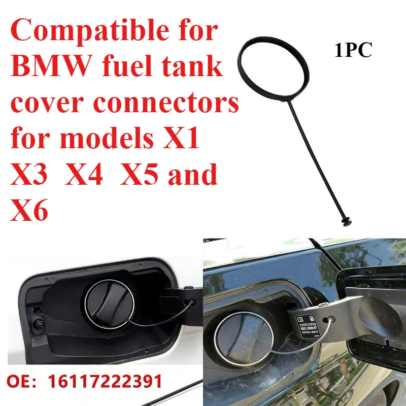 

Ремешок-фиксатор для крышки топливного бака BMW, универсальный для всех серий X1 X3 X4 X5 X6, автомобильные аксессуары