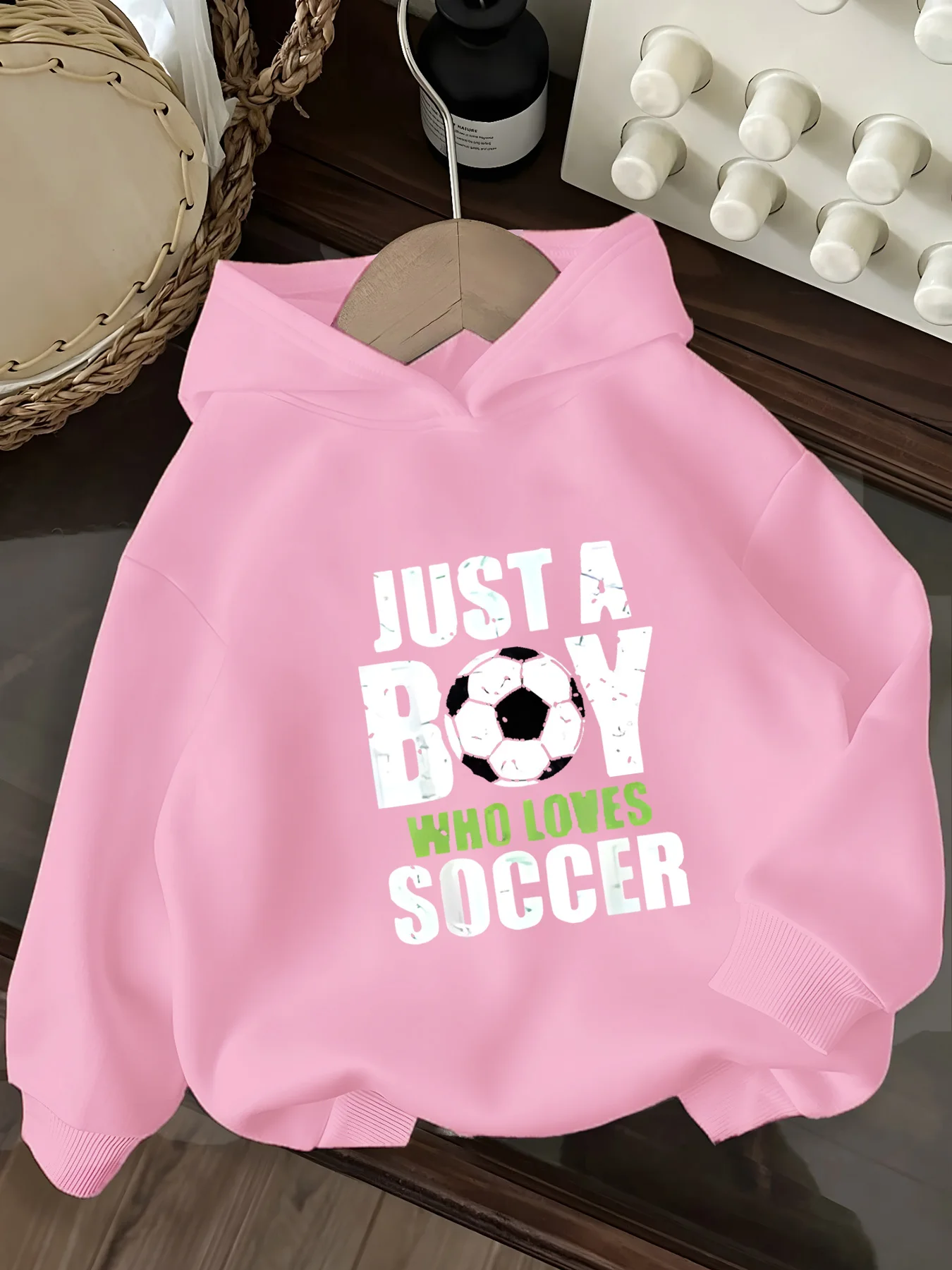 

printed girls hooded sweater children suitable for young girls and students boy party special clothing 120-160 cm