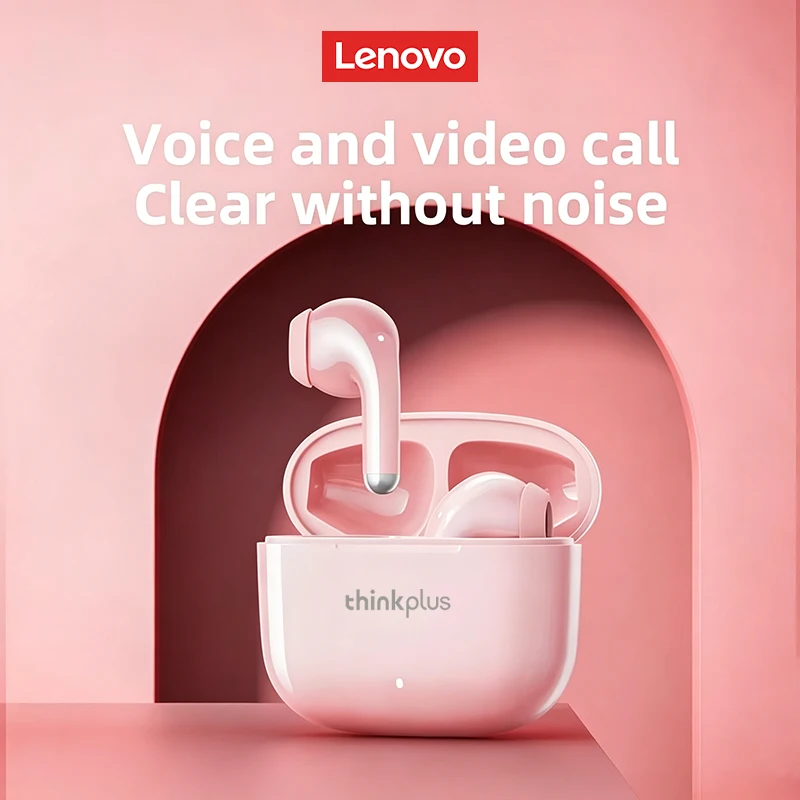 새로운 Lenovo LP40 Pro Bluetooth V5.3 이어폰 펀치 베이스 사운드 헤드셋 완전 호환 저 대기 시간 게임 스포츠 음악 헤드폰 썸네일 5