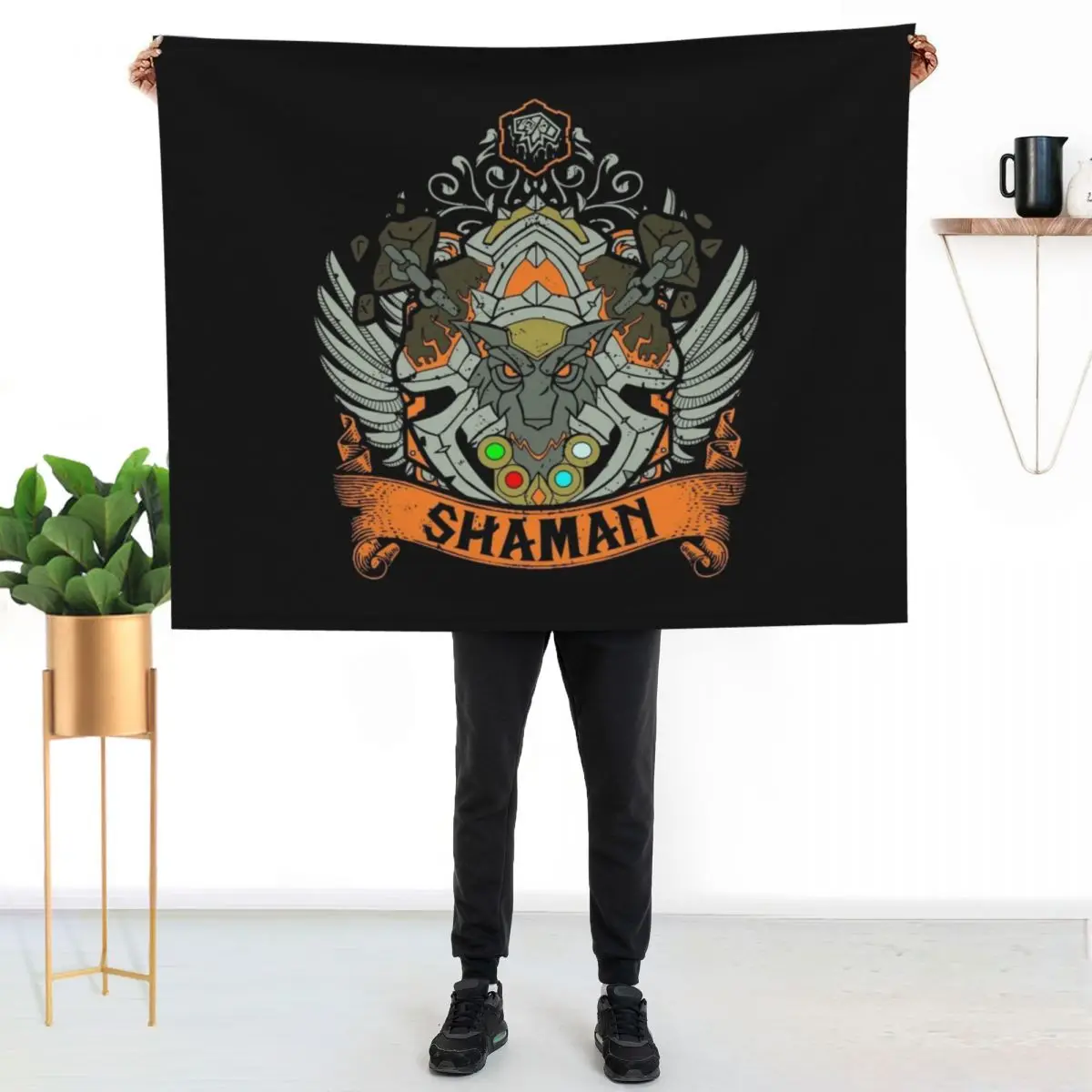SHAMAN - ELITE EDITION Throw Blanket Furrys Soft Plaid Large Beautifuls Blankets Sofas Of Decoration Thins Blankets
