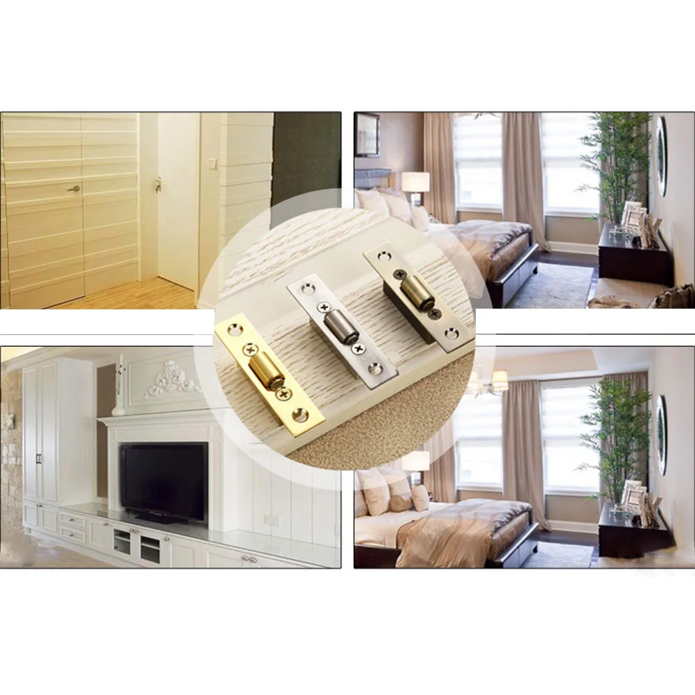 

Closet Ball Catch Adjustable Solid Stainless Door Catch for Smooth Closing Secure Closure Durable Rust Proof Door