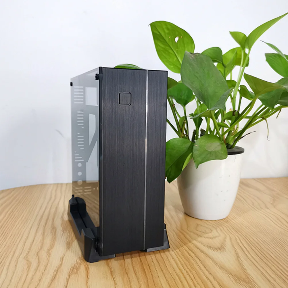 

Adjustable 45-80Mm Computer Chassis Stand Stable Holder For Htpc Cpu Rack Mobile Stand Strong Bearing Capacity Easy Install