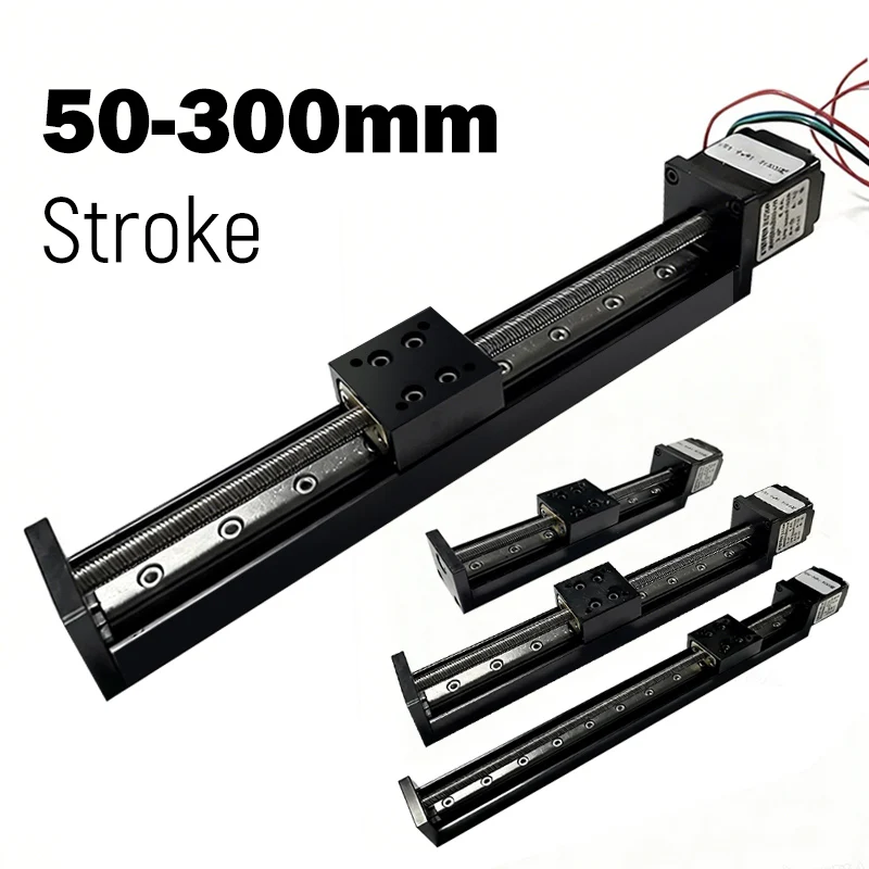 

HGX28 T-тип с ЧПУ, направляющая для раздвижного стола, миниатюрный прецизионный линейный шаговый двигатель, электрический направляющий модуль для оси XYZ