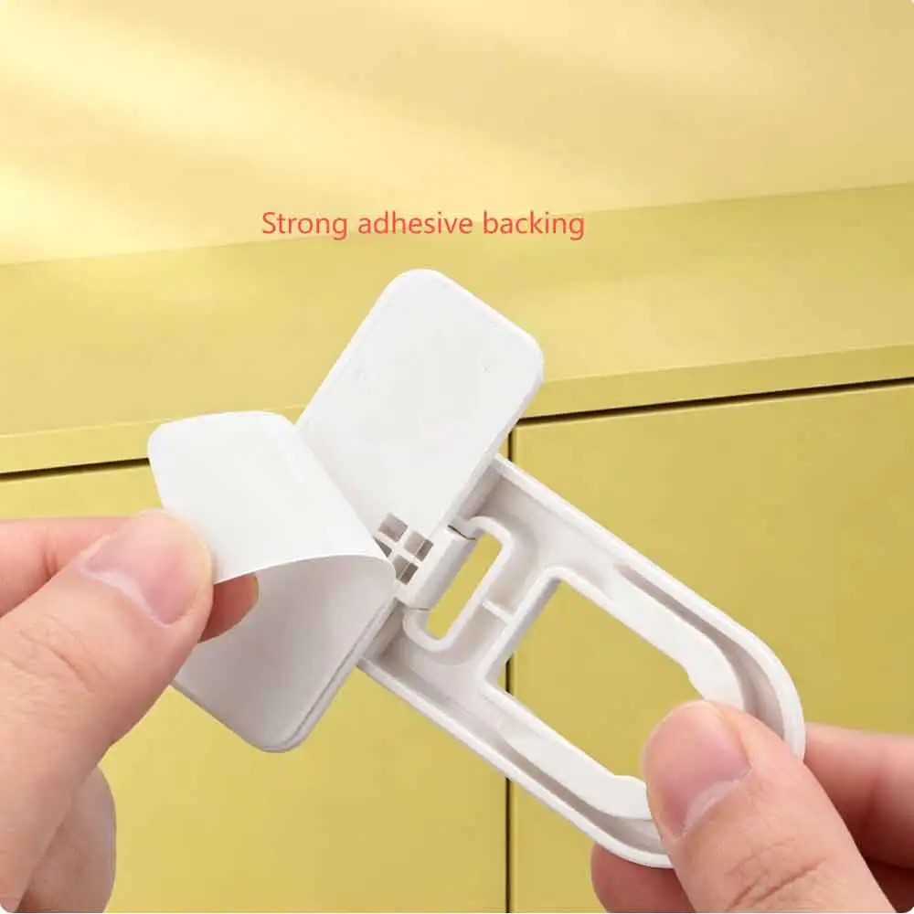 vvocci Protection Useful Cabinet Multifunction Kids Security Drawer Lock Refrigerator DoorLatch Durable Plastic Baby Safety Lock