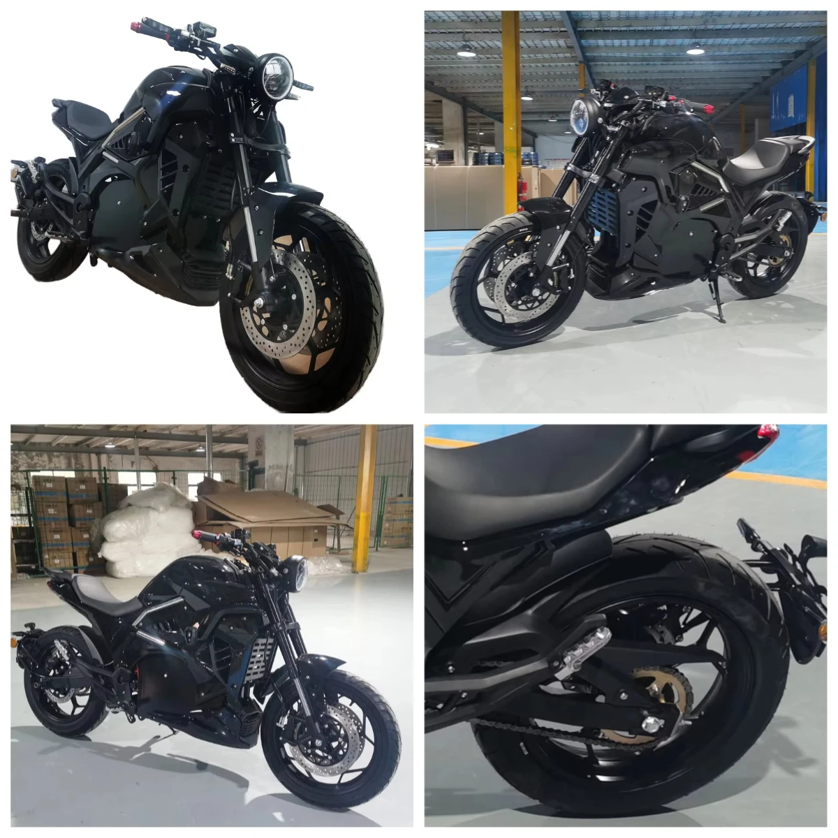 

STLFDevil Model Single Swing Arm Chain 5000W Brush Motor 72V 4-stroke 125cc Large Flat Racing High-Speed 130km/h Electric + Kick