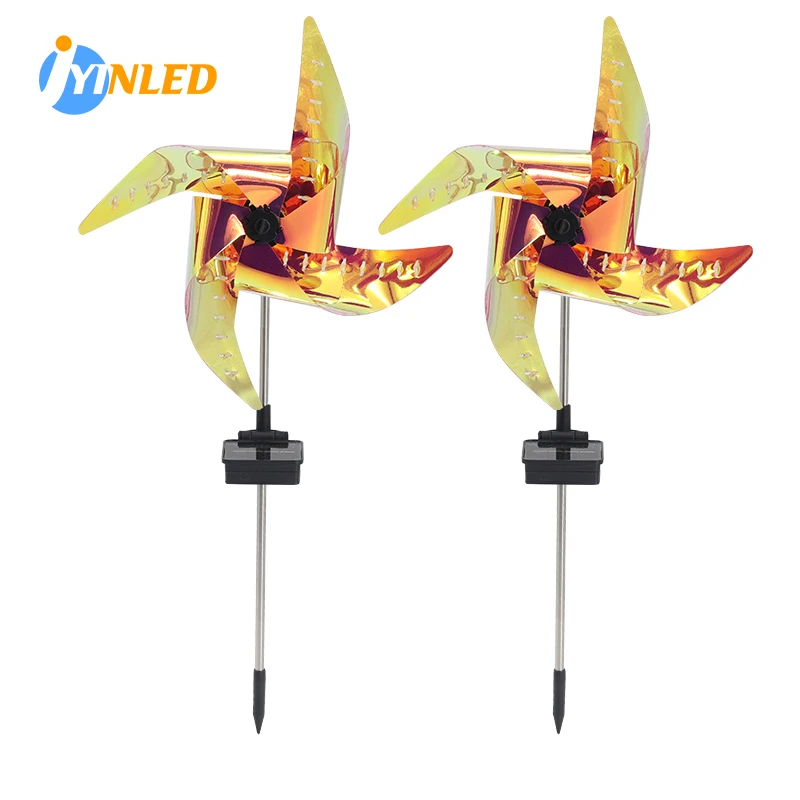 

Solar Powered Outdoor Windmill Lamp Holiday Lights 32LED Spot Light Outdoor Garden Decor Windmill Waterproof Night Light