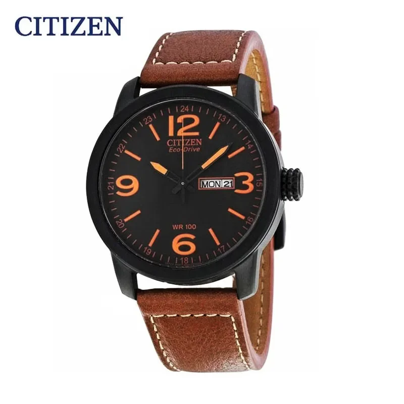 Citizen Men's Watch Fashion Leather Strap Luxury Minimalist Quartz Wrist Watch Business Casual Calendar Reloj Hombre Man Watches