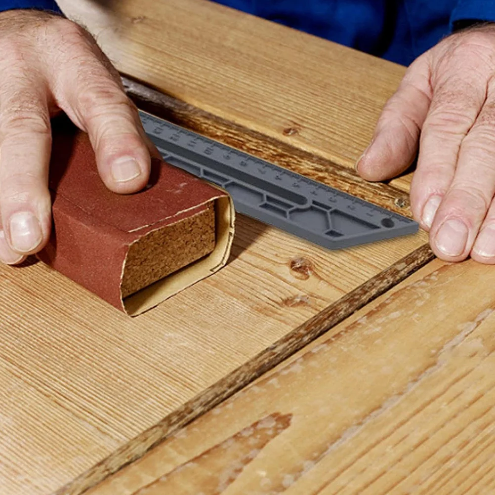 

1pcs Ruler Lockable Protractor For Woodworking Miter Measuring Tool Corner Finder Gauge Folding Large Protractor Metal