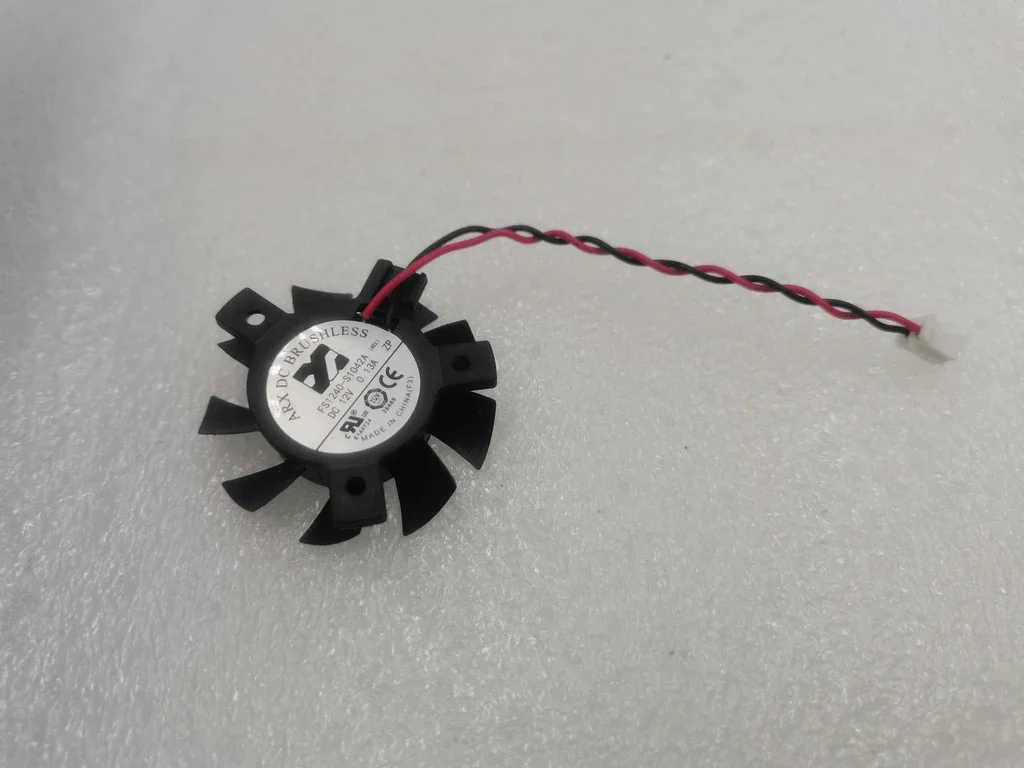 Original fan for FS1240-A3012A FS1240-A2042A FS1240- A1042A  12V pitch 26 * 26 * 20 small diameter 36mm graphics card fan