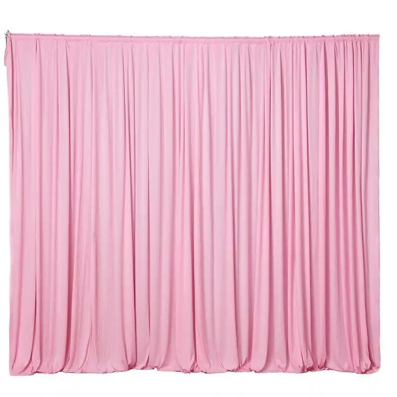

Плиссированные шторы-задники для вечеринок, без складок, нежно-розовые, для фотосессий, свадеб, дней рождения девочек, детских праздников