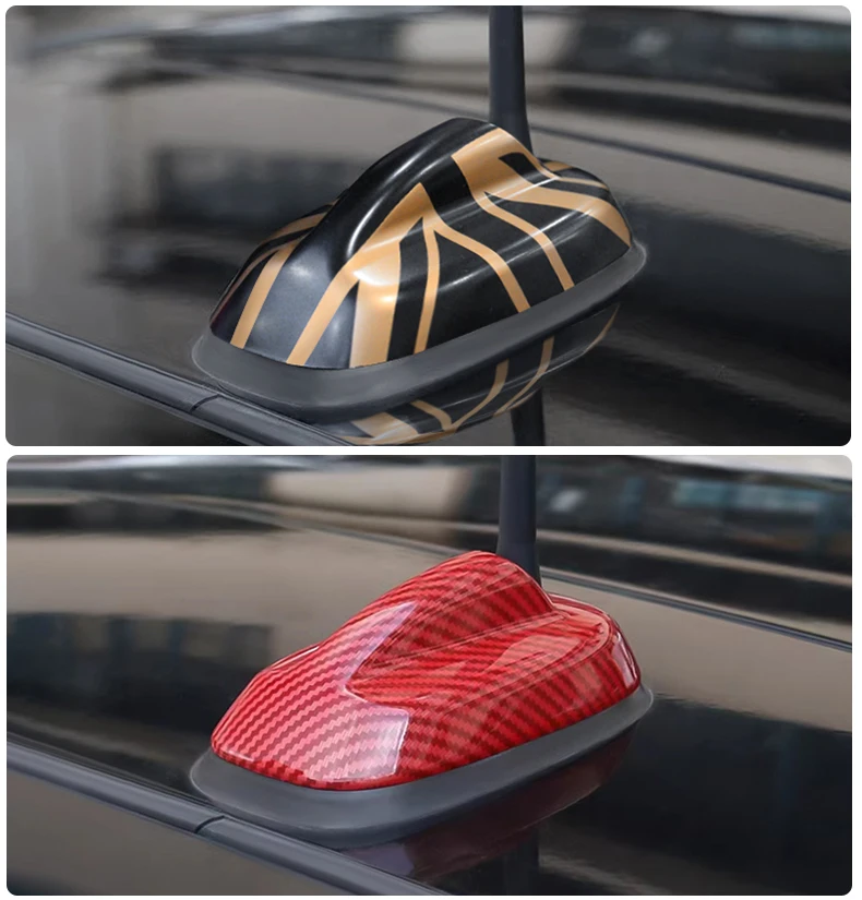 Für MINI Cooper S JCW F66 F65 F56 F55 Auto Außen Trim Antenne Dekoration Abdeckung Aufkleber Kunststoff Auto Zubehör – Detail 12