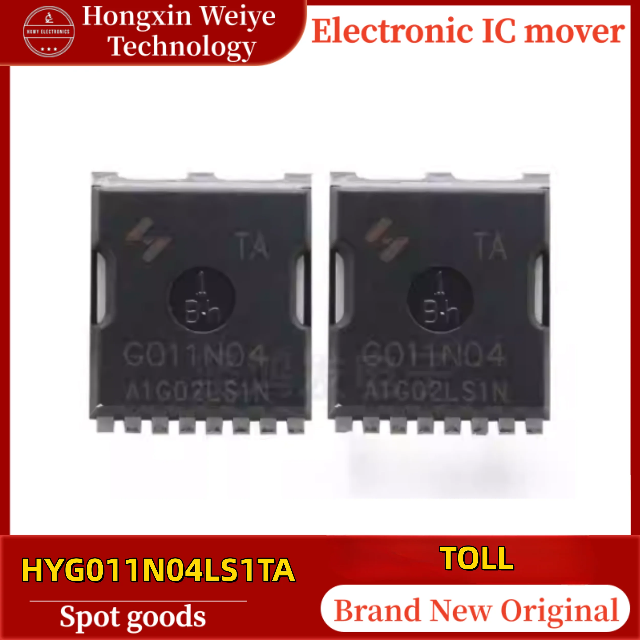 

(20/50 pieces) HYG011N04LS1TA with Silkscreen Mark G011N04 TOLL HYG011N04 40V 320A MOSFET Power Transistor IC 100% Original In S