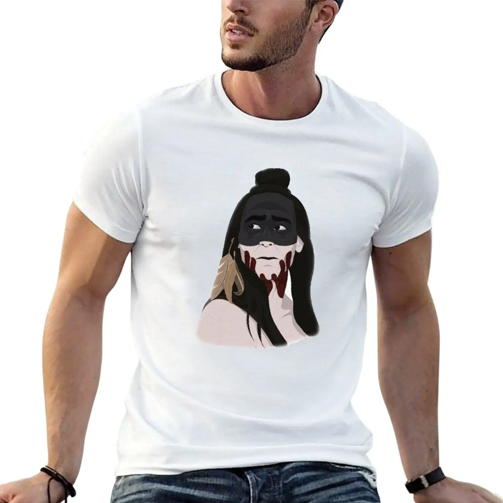 

Westworld Akecheta T-Shirt men t shirt cotton 100% t shirts designer T-Shirt