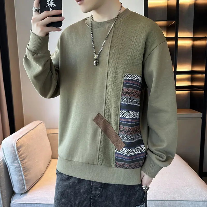 Felpe grafiche da uomo streetwear divertente caldo di alta qualità autunno inverno harajuku moda Y2k vintage anni '90 pullover uomo nero