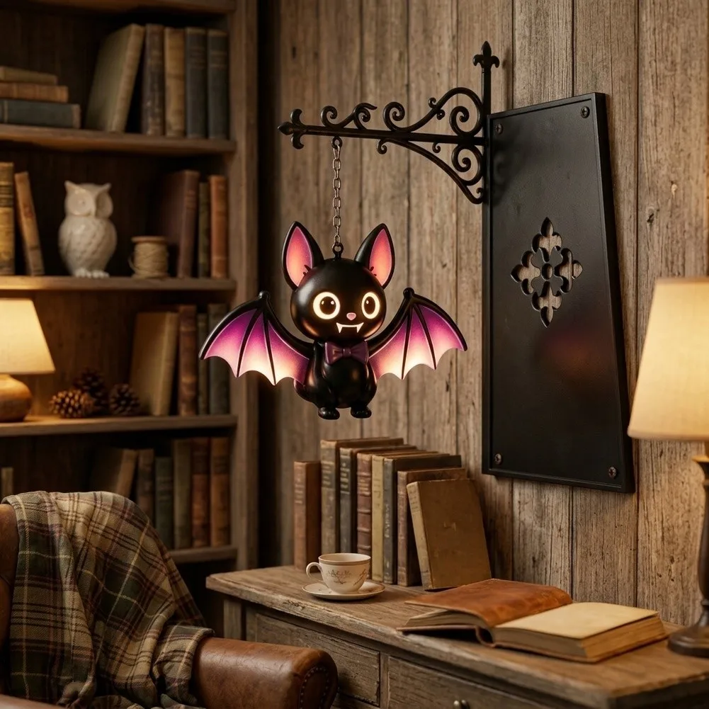 For Book Nook Lamp for Bookshelf Library Shelf Sliding Function Warm LED Light 23.5 cm Metal Reading Corner Lamp
