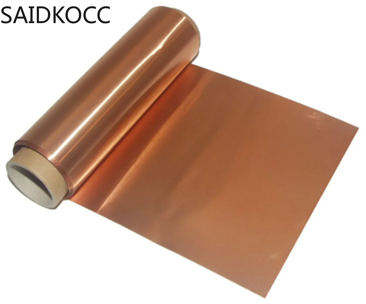 SAIDKOCC 1KG/Roll 10um Micron Lithium Battery Laminated Copper Foil