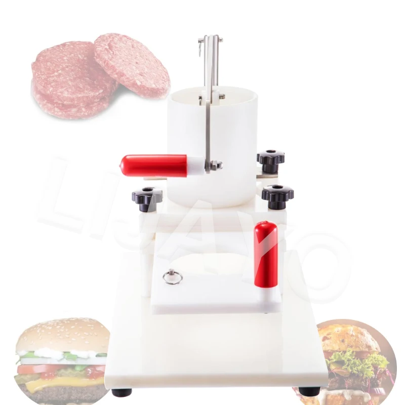 LIJAYO Burger Patty Meat Cutlets Forming Machine Hamburger Making Machine