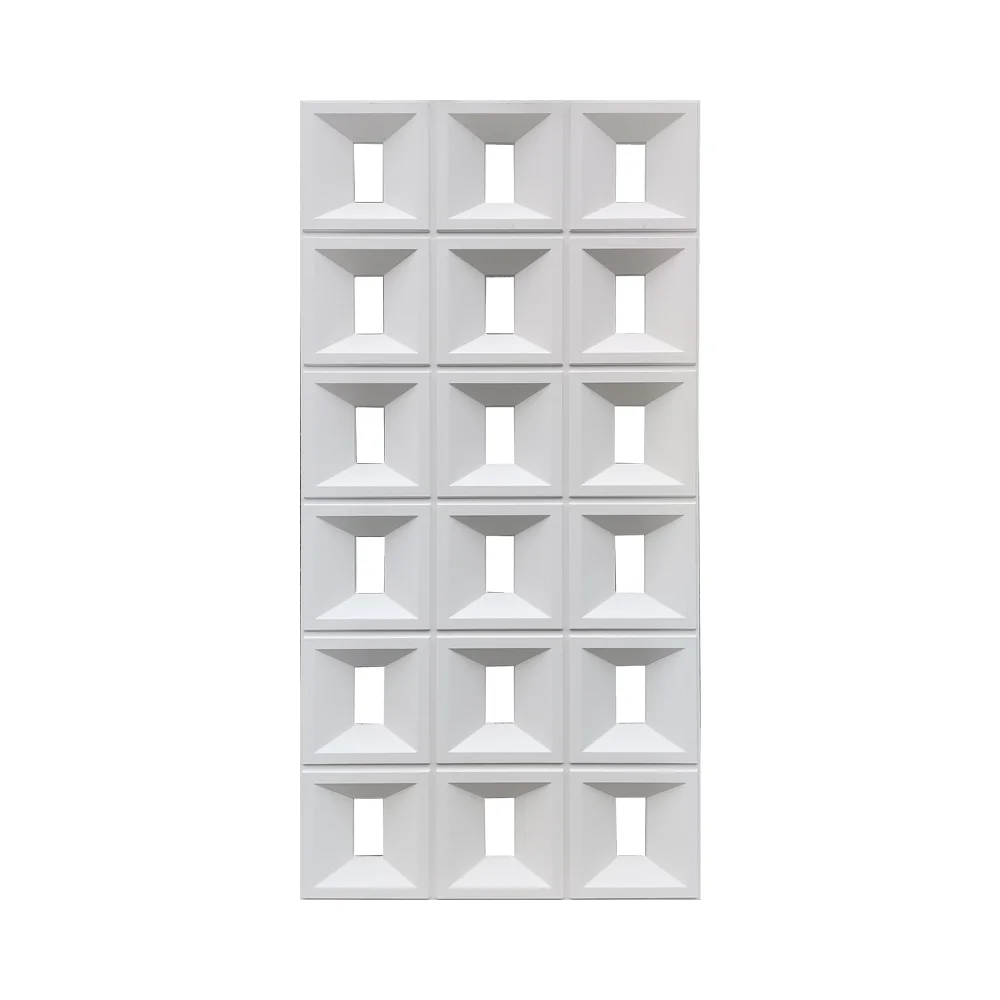 Pu Hollow Brick  Partition Wall Interior Antibacterial Heat-retaining for KTV Bars 2025 Hot Sale Factory Direct Supply Wholesale
