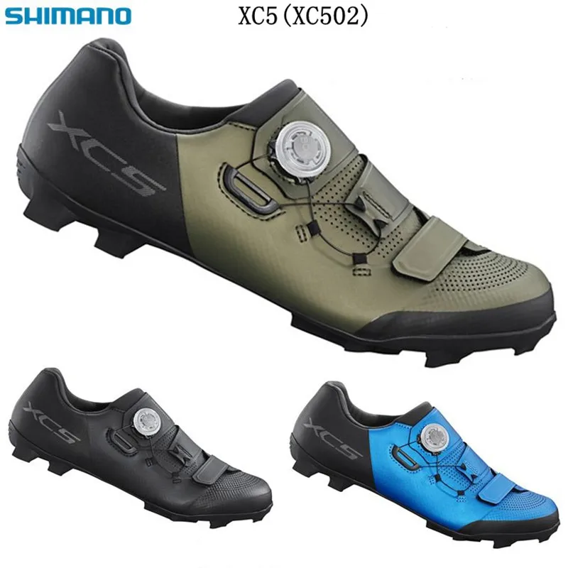 2022 shimano XC502 XC5 MTB Enduro zapatos SH XC5(XC502) MTB Lock zapatilla de deporte hombre mujer XC5 ciclismo zapatos de grava