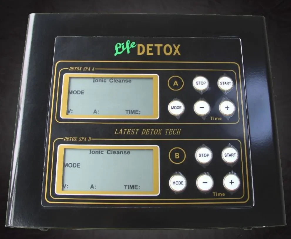 Dual Ionic Body Detox Foot Ionizer Machines Life Detox Machine Spa Detoxify Health devic