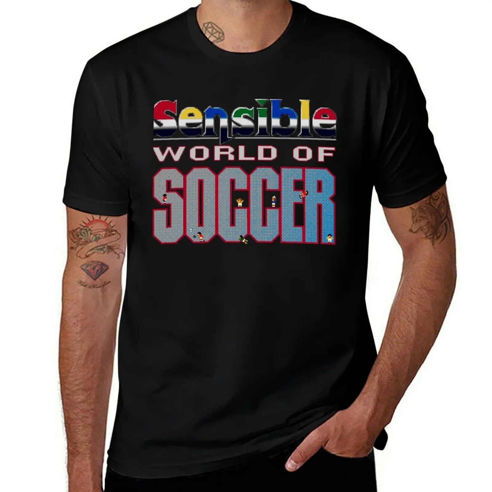 

Sensible World of Soccer T-Shirt funny t shirts cotton t shirts with prints T-Shirt