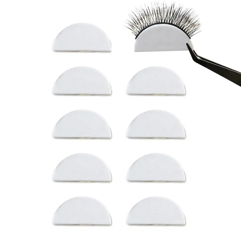 Practice Auxiliary Makeup Tools Eyelash Display Tray Fake Lashes Holder False Eyelash Display Board Eyelash Extension Training