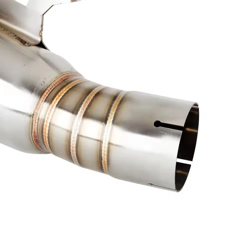 BMW S1000RR S1000R M1000R M1000RR 2019-2024 M1000 S1000 R RR 오토바이 배기 파이프 61MM 슬립온 머플러 팁 링크 파이프