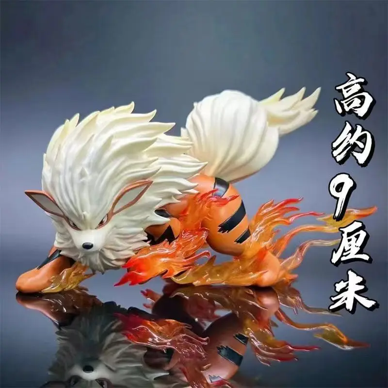 9cm Pokemon Anime Cartoon Og Arcanine Action Figures Kawaii Pvc Doll Collection Decorative Ornaments Gift For Kids Toys