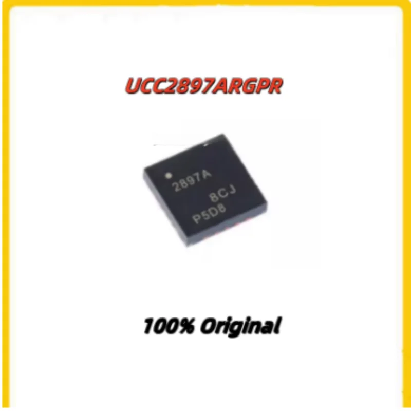 5PCS UCC2897ARGPR  Advanced Current Mode Active Clamp PWM Controller 250kHz QFN-20 EP 8.5V-16V Original New Power Supply IC