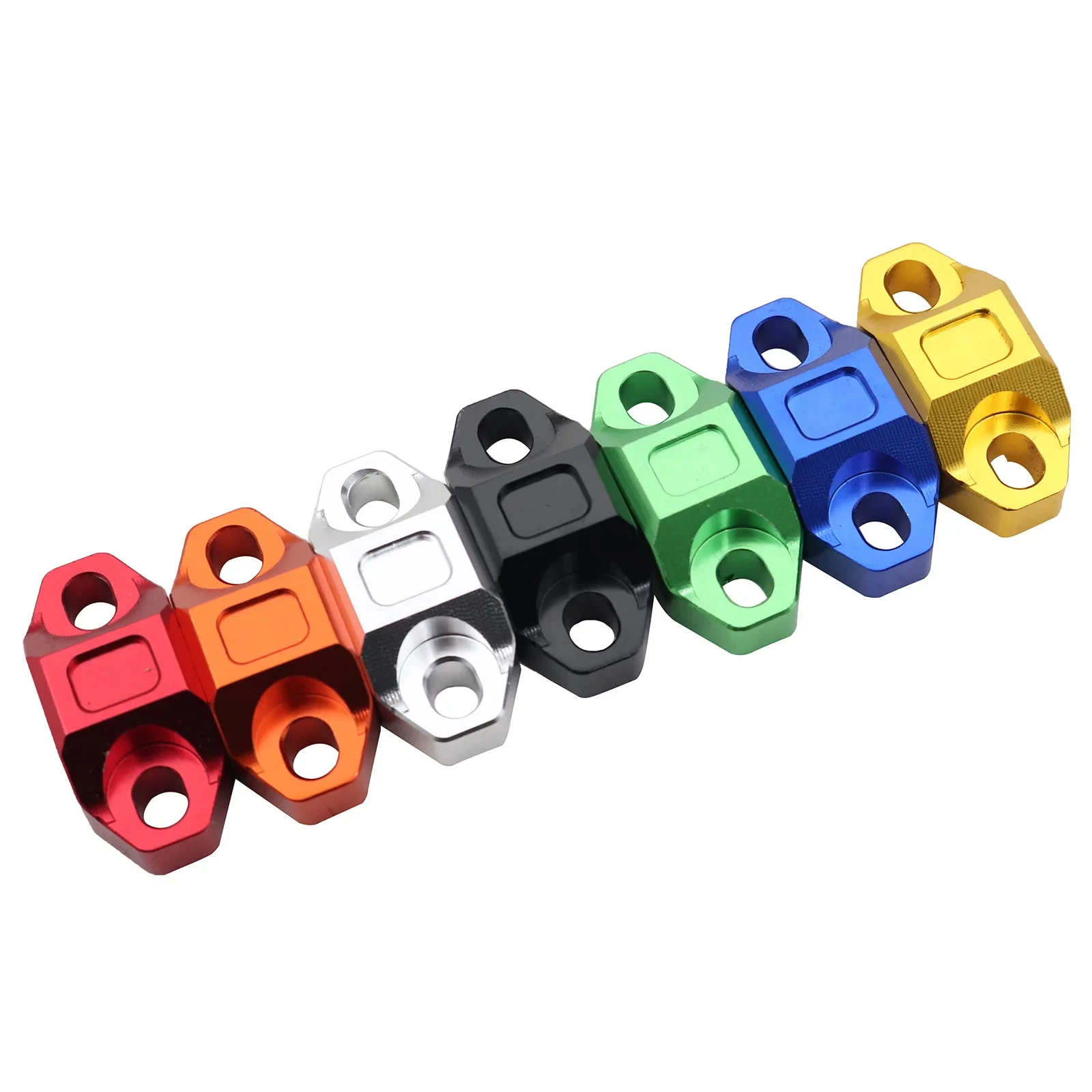 1pc Motorcycle CNC Aluminum Brake Clutch Master Cylinder Clamp Cover Handlebar Mount For Honda Yamaha Kawasaki Suzuki KTM