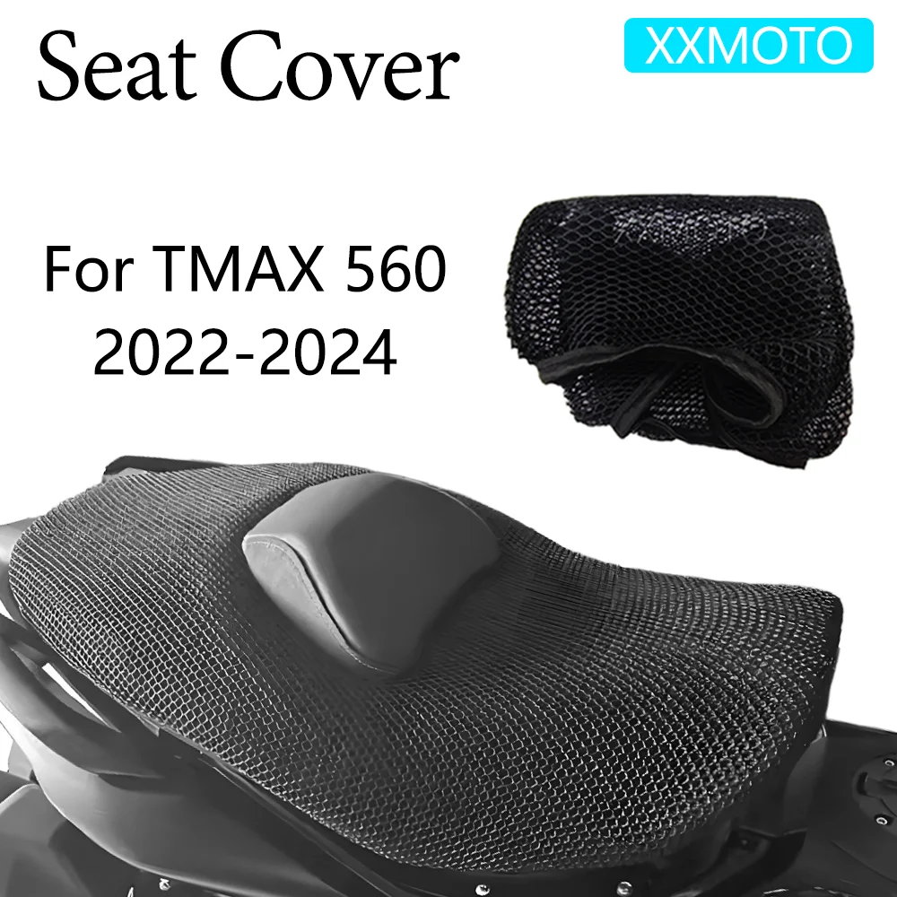 For Yamaha TMAX 560 TMAX560 TMAX-560 Motorcycle Seat Cover Heat Insulation Breathable Non-Slip Protection Seat Cover Cushion