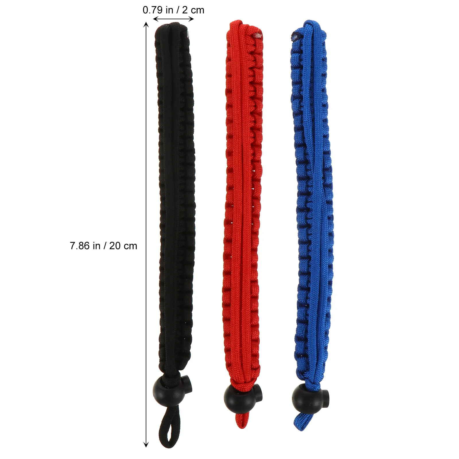 3 قطعة سوار معصم بقاء قابل للتعديل حزام معصم الكاميرا متعدد الوظائف في الهواء الطلق حبل اليد لمصباح الكاميرا