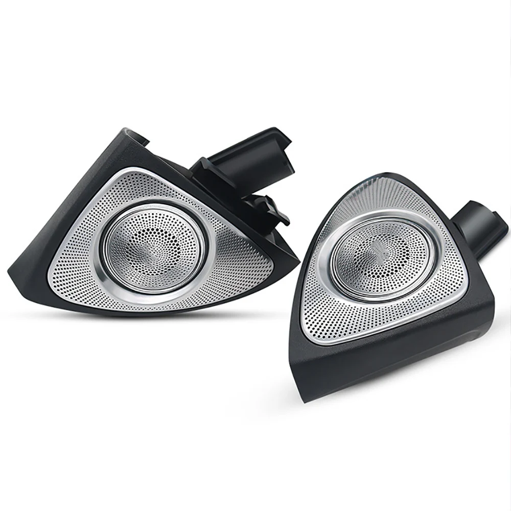 3D Rotation Speaker Tweeter 64 color For Mercedes Benz W213 W222 W205 X253 C300 C350E C400 E S C Class