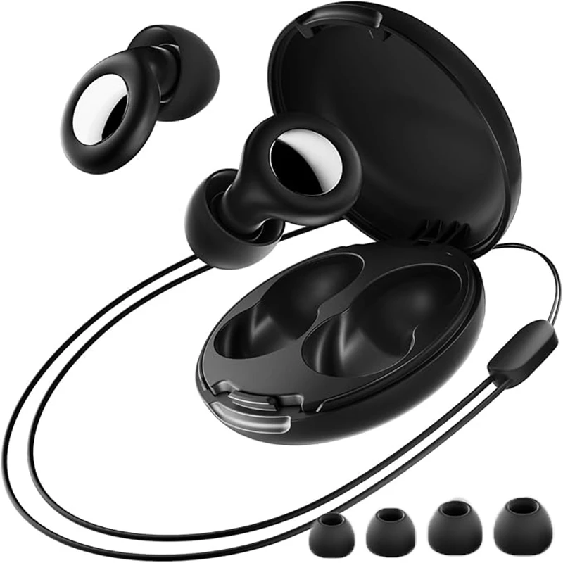 سدادات أذن هادئة للحد من الضوضاء أثناء النوم، فائقة النعومة وقابلة لإعادة الاستخدام لحماية السمع، سدادات أذن مضادة للضوضاء للحفلات الموسيقية والسفر #1