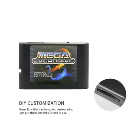 Cartucho de juego Mega Drive V3.0 Pro, 3000 en 1, EDMD Remix MD V3 para Everdrive SEGA US/JP/EU, consola de juegos GENESIS de 16 bits