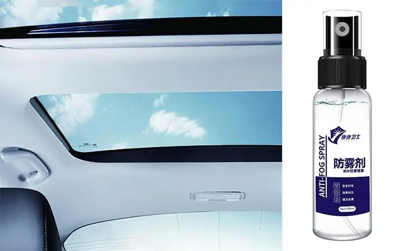 

Stain Resistant Spray Car Inside Glass Improves Driving Visibility Anti Fog Spray Prevents Sight Windsreen Waterproof For Auto