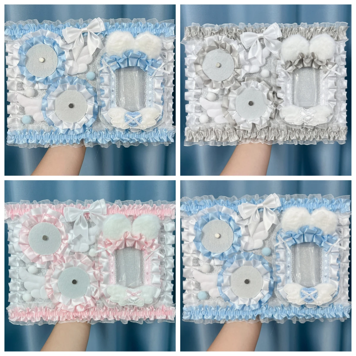 Pain Board Finished Product  Handmade Two-dimensional Element Zalta Bag Decoration Gu Mei Bazituo Transparent Window Decoration