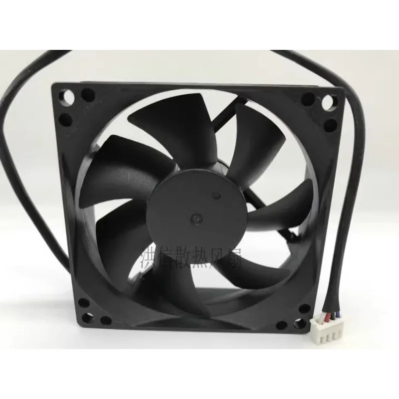 New CPU Fan for HKFAN AS8025H12 DC12V 0.45A 80*80*25MM UPS Alarm Fan