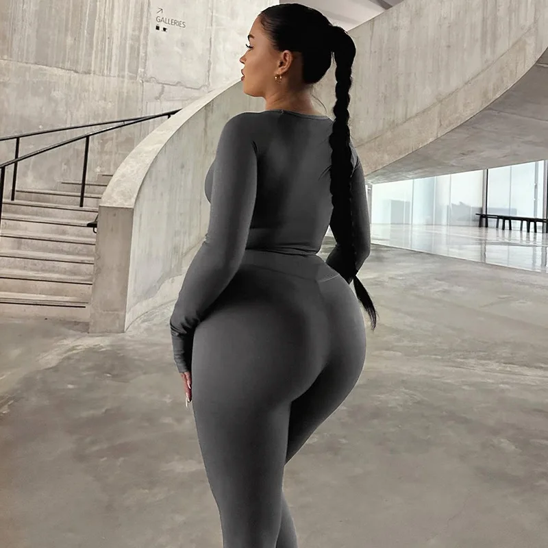 Lounge Wear Ribbed Casual 2 Piece Summer Shorts Set for Women  Sleeve Top+Elastic Leggings Outfits