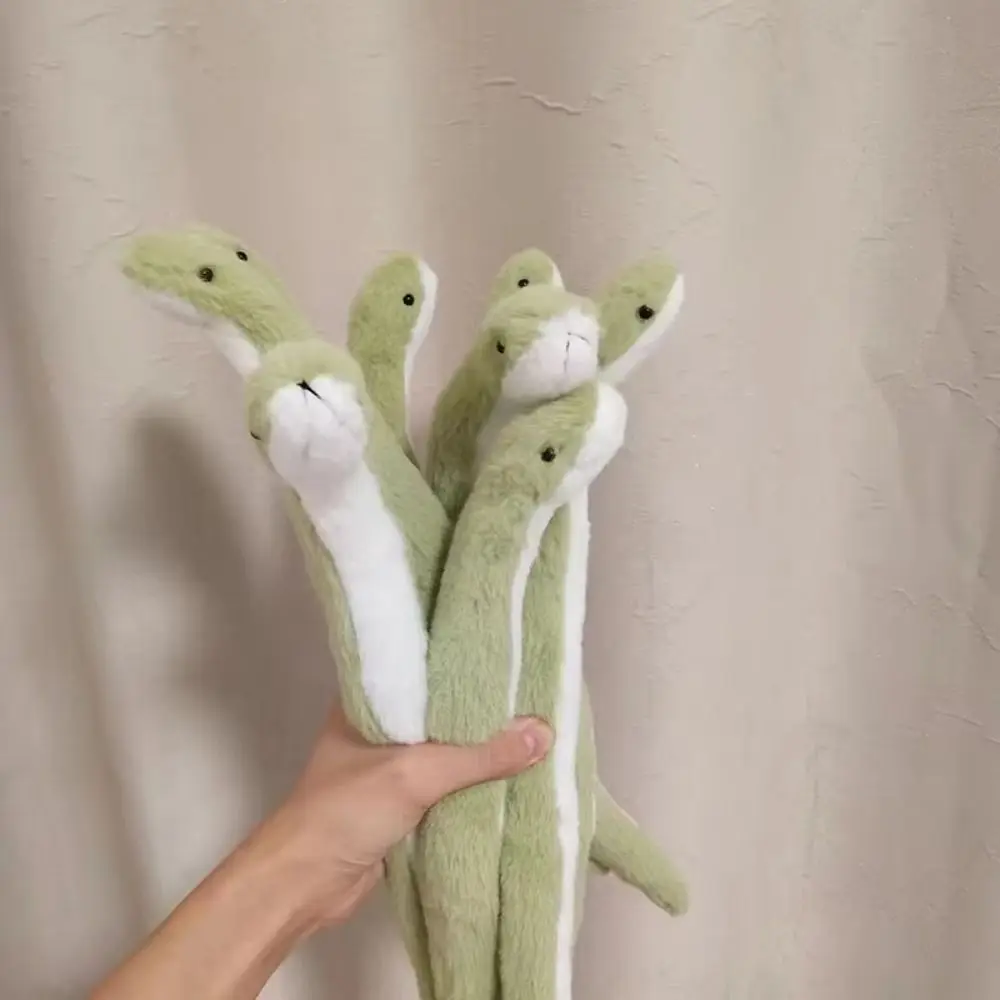 

Плюшевая плюшевая игрушка Year of The Snake Little Snake Wrap Around Arm Snake Stuffed Plush Doll Kawaii Cute Green Snake Animal Doll